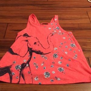 Cute elephant tank top